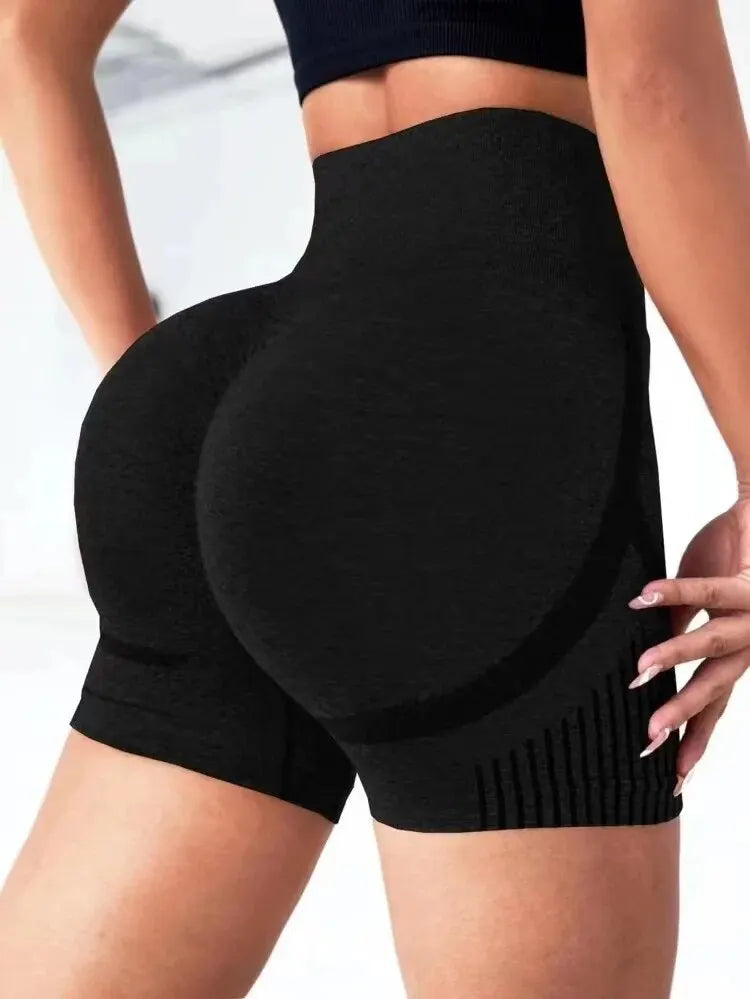 Women Yoga Shorts High Waist Workout