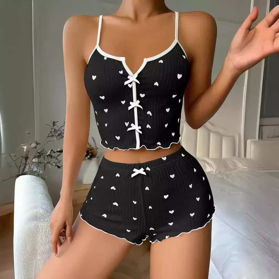 Sleepwear Women Pajamas Set