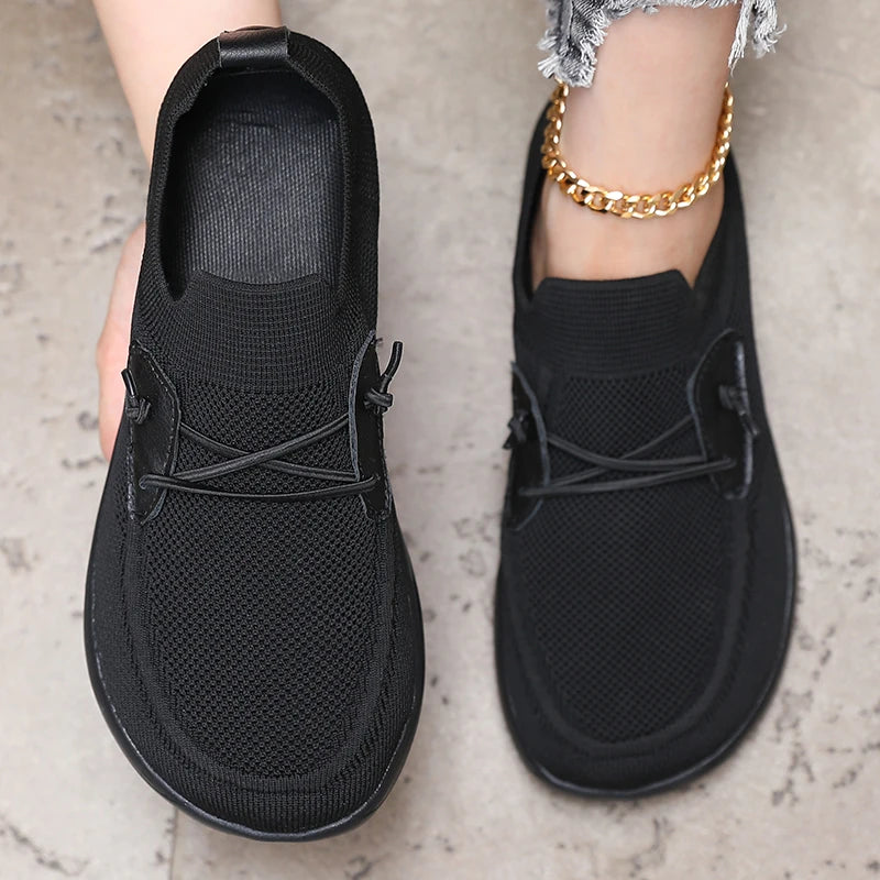 Women' Simple Wide Footed Sneakers