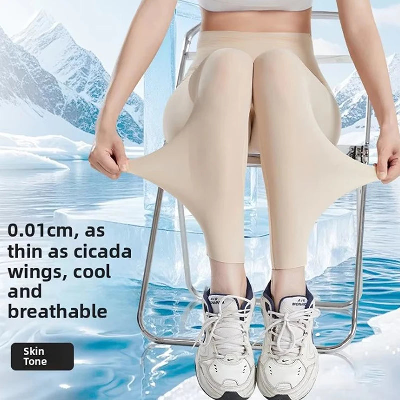 Summer Sunscreen High Waist Leggings