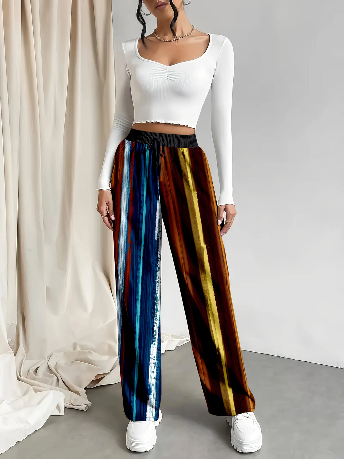 Women's Ice Silk Walking Pants