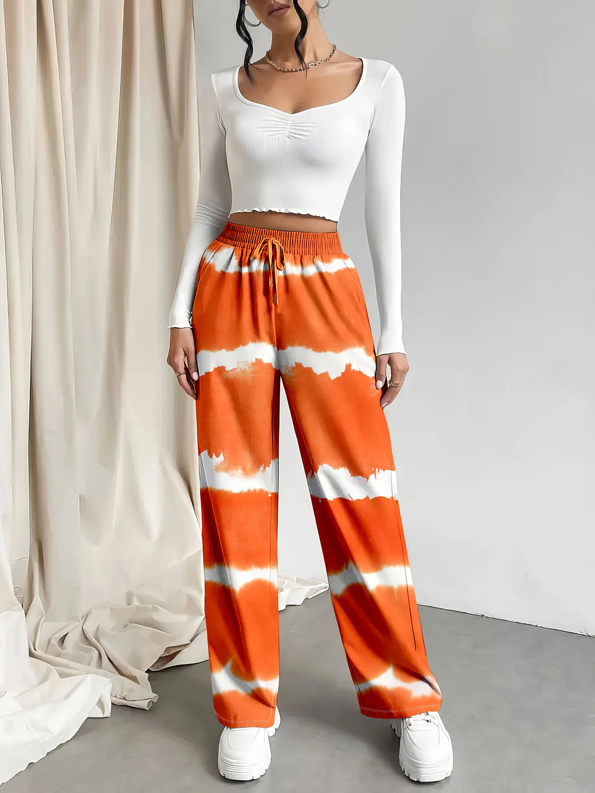 Women's Ice Silk Walking Pants
