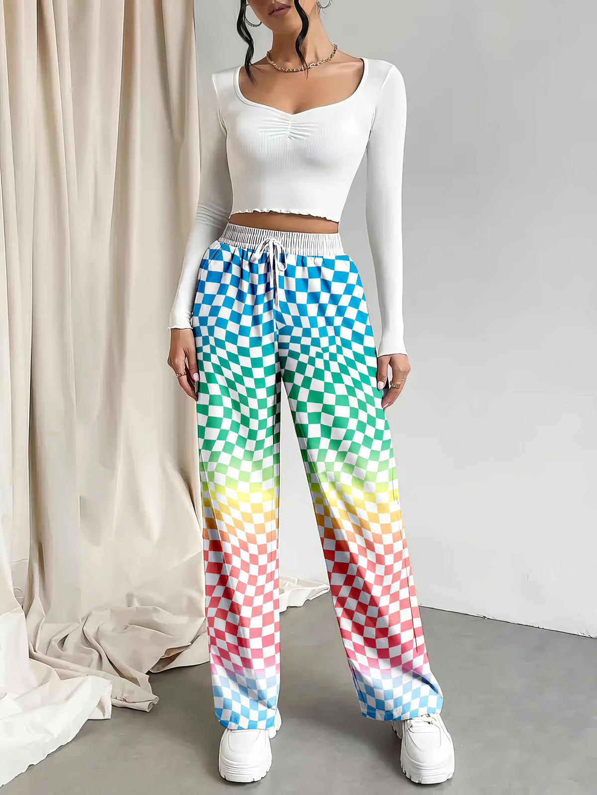 Women's Ice Silk Walking Pants