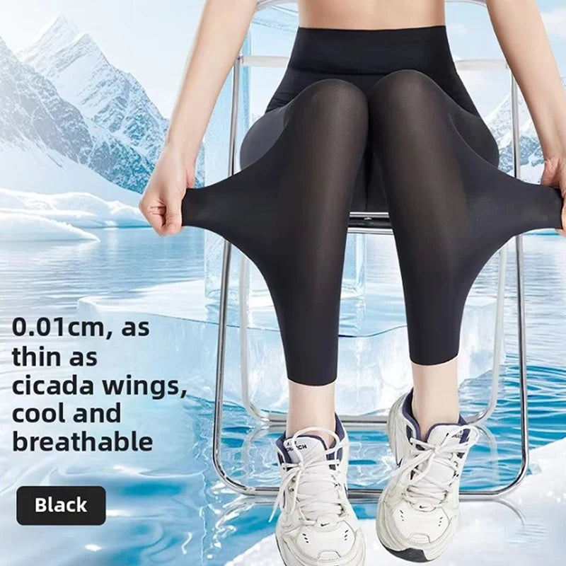 Summer Sunscreen High Waist Leggings