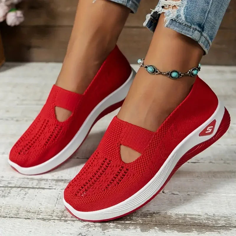 Women's shoes Solid Color Breathable Sneakers