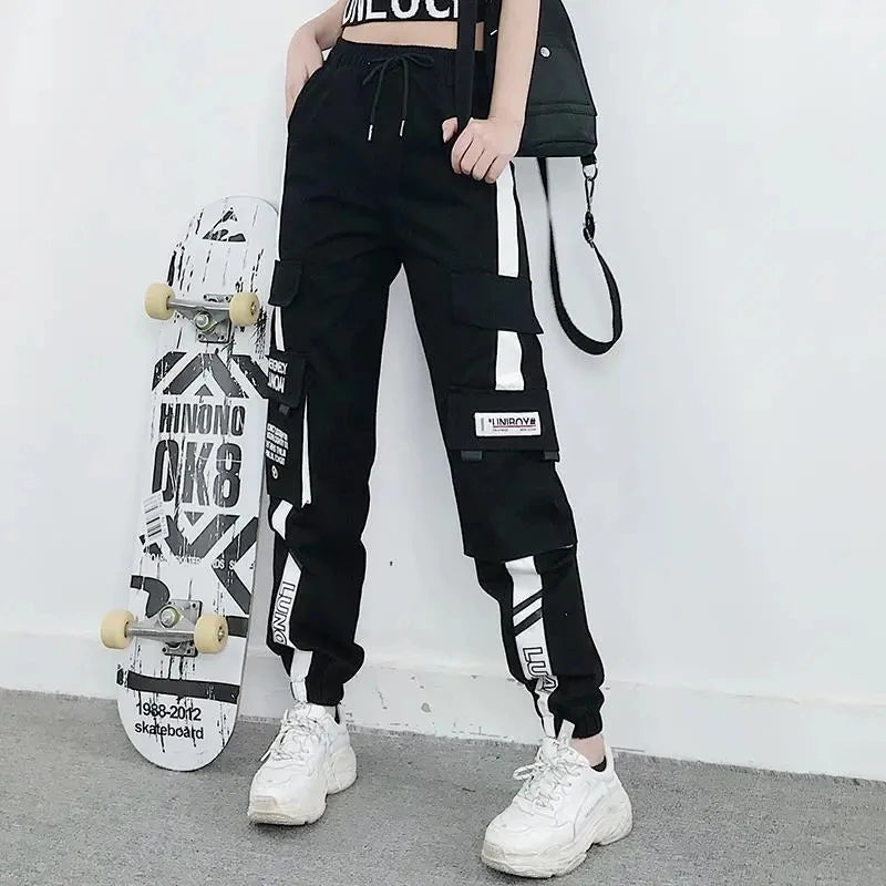 Cargo Pants Women's Loose Straight Sweatpants