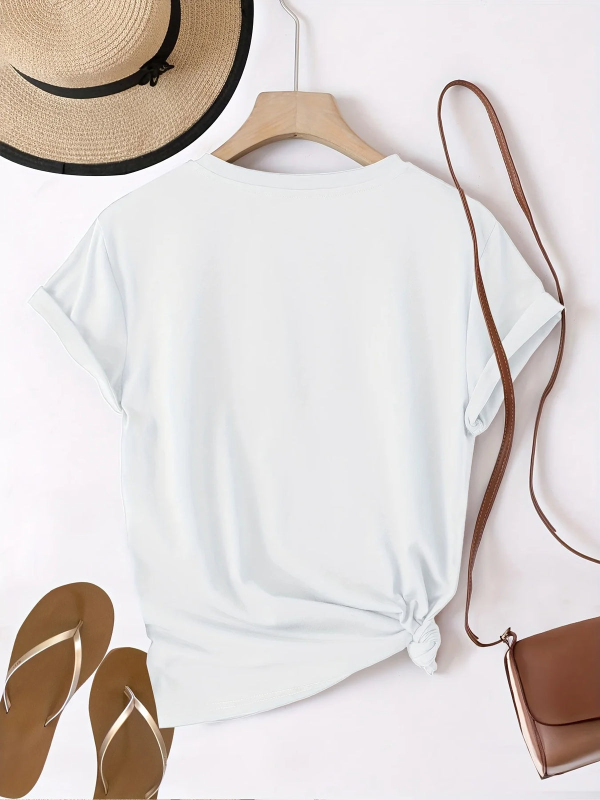 Women'S Floral Graphic Print T-Shirt