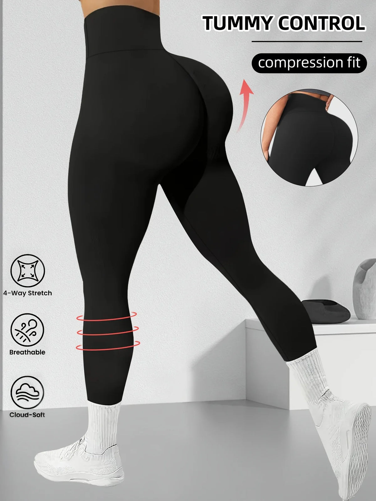 Womens High Waisted Leggings