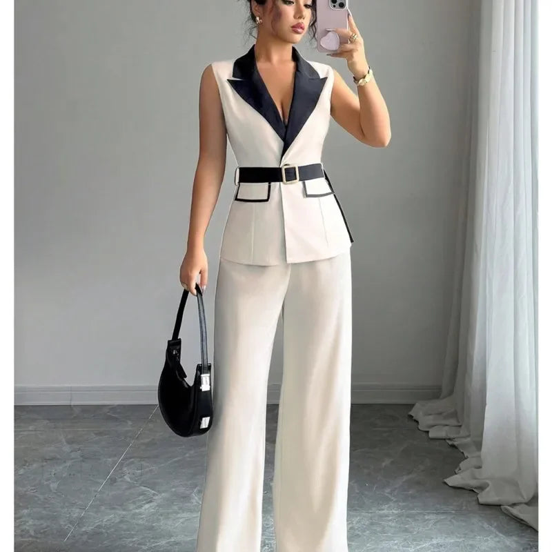Women's Office Lady Ensemble Outfit