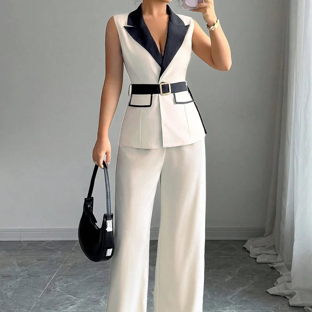 Women's Office Lady Ensemble Outfit