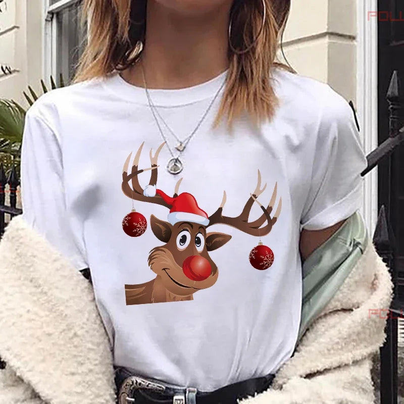 New Santa Claus Women T Shirt