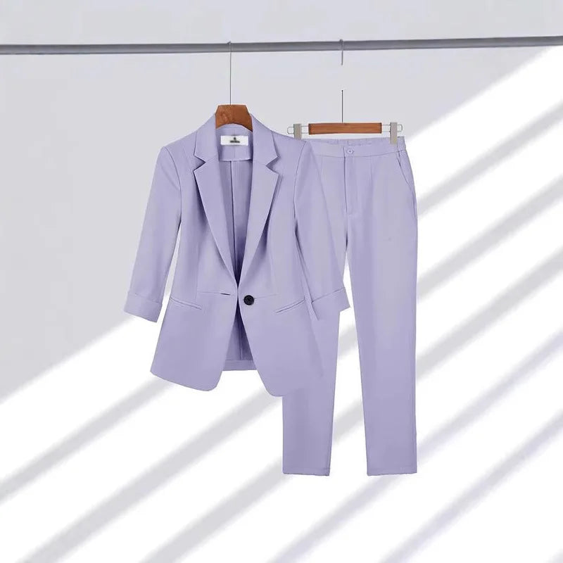 Elegant Women's Two Pieces Set Outfits