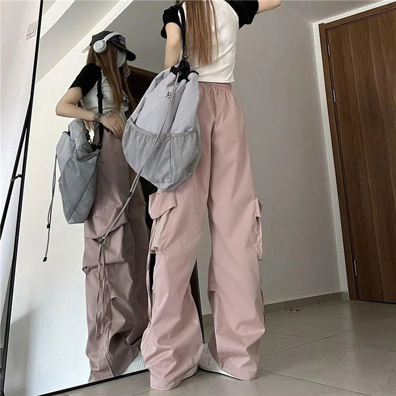 Retro High Street Baggy Pants