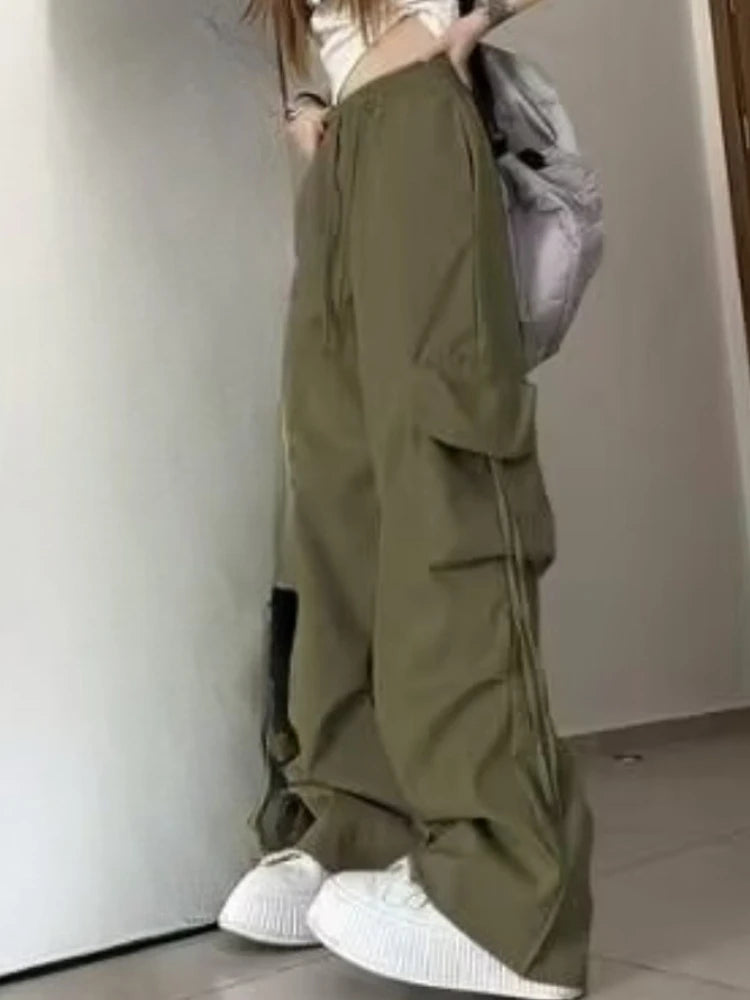 New Women Y2K Cargo Pants