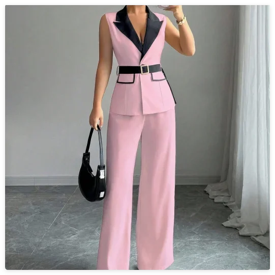 Women's Office Lady Ensemble Outfit
