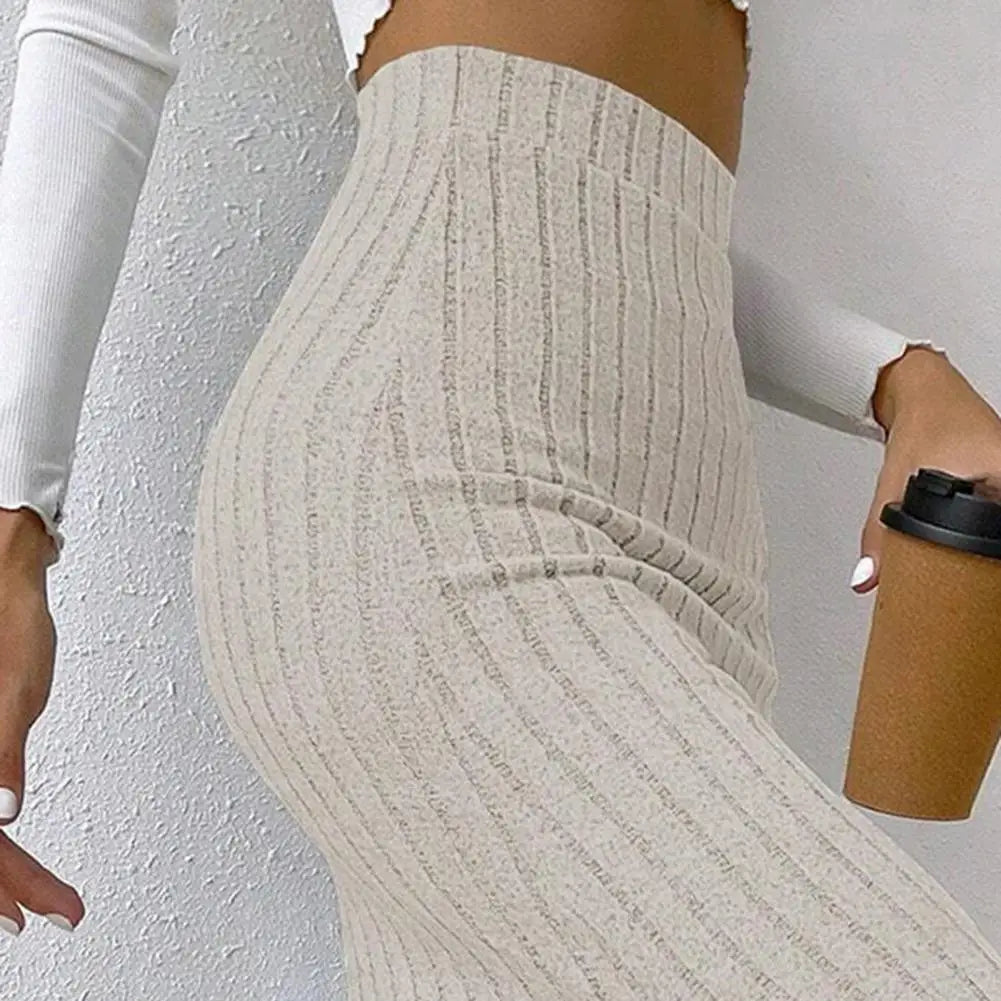 Fall Winter Skirt Knitted
