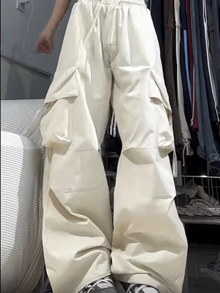New Women Y2K Cargo Pants