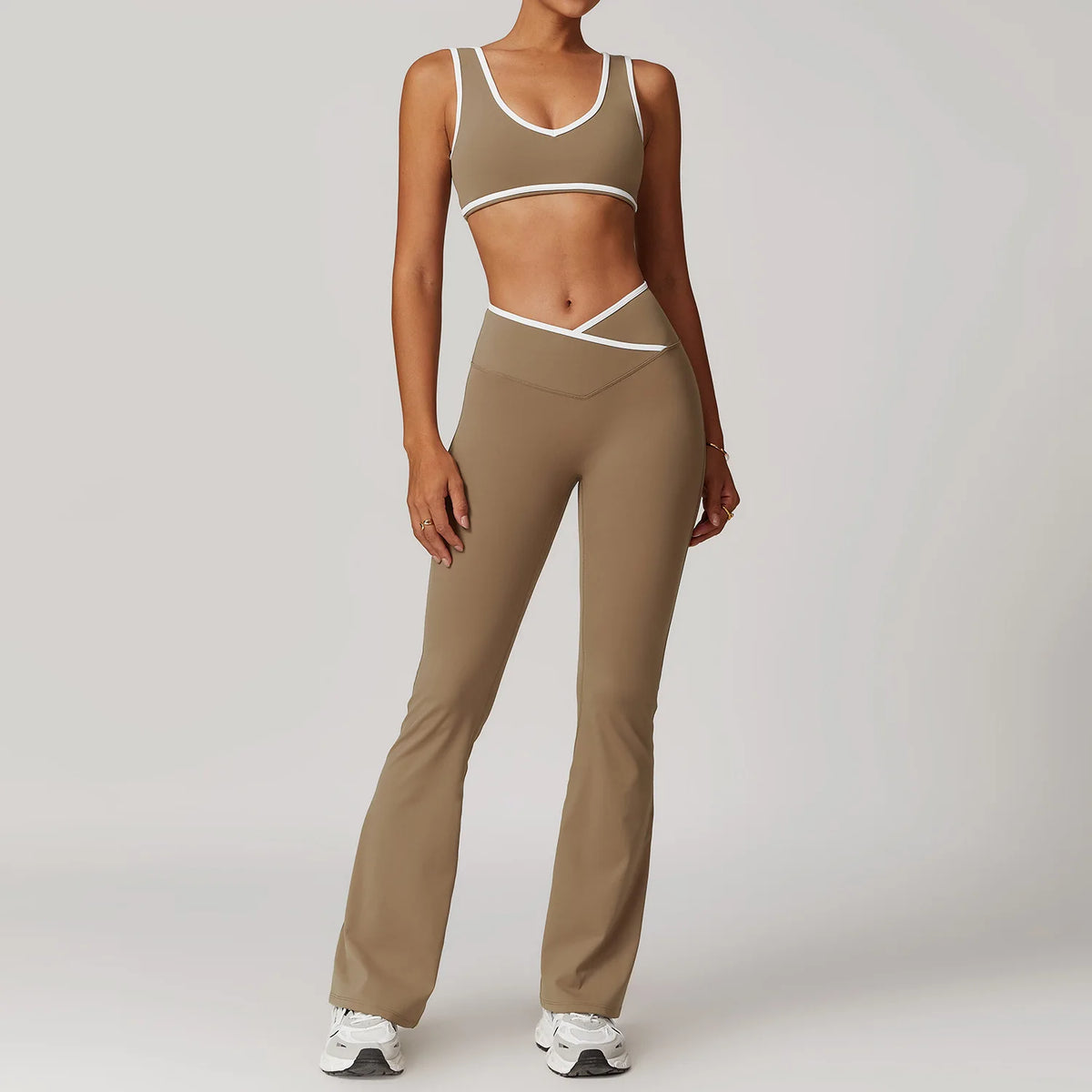 Women Clothes Yoga Set 2 Pieces Workout Outfits