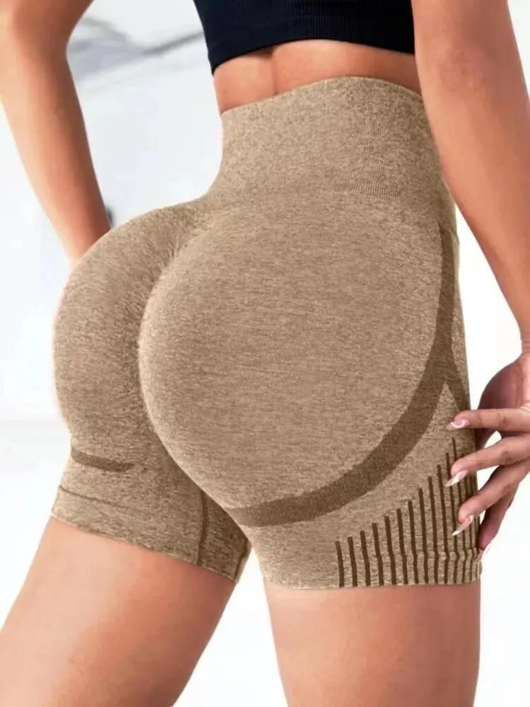 Women Yoga Shorts High Waist Workout