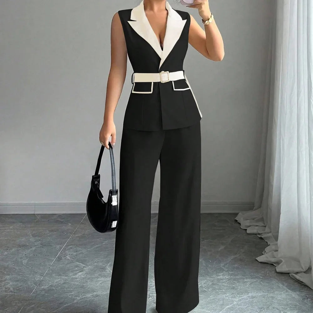 Women's Office Lady Ensemble Outfit
