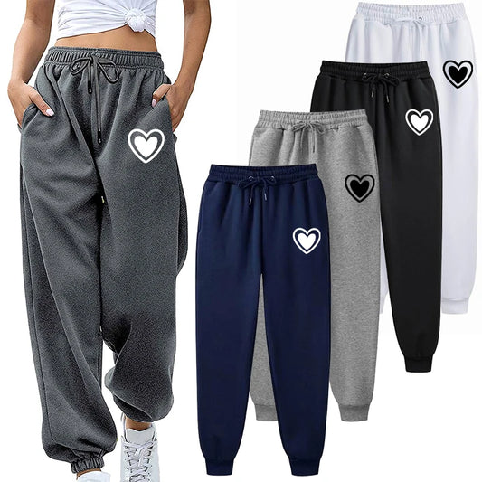 Women Pants Black Jogging Sweatpants Women Baggy Sports Pants