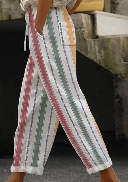 Ladies New Hot Plus Size Printed pants