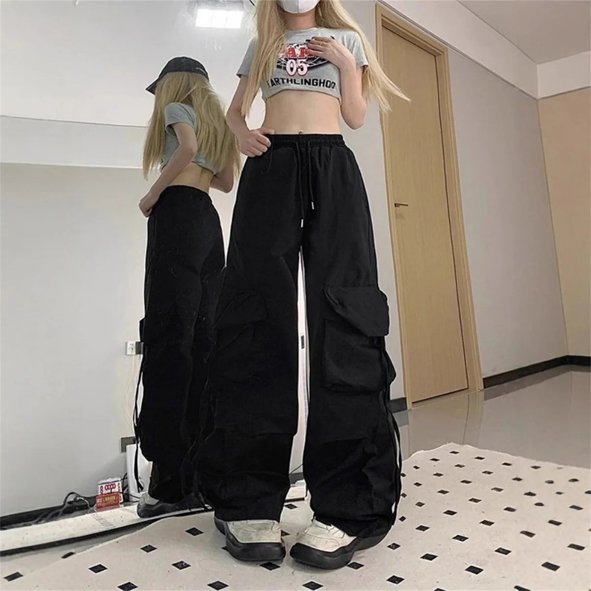 Vintage Fashion Cargo Pants