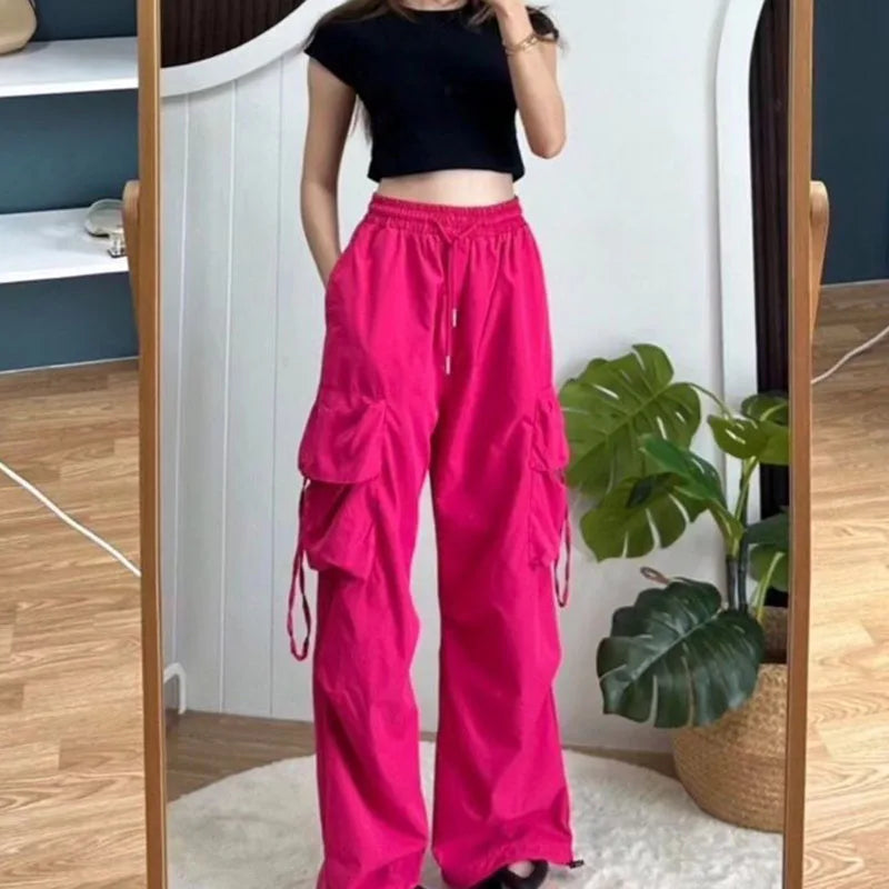 Retro High Street Baggy Pants