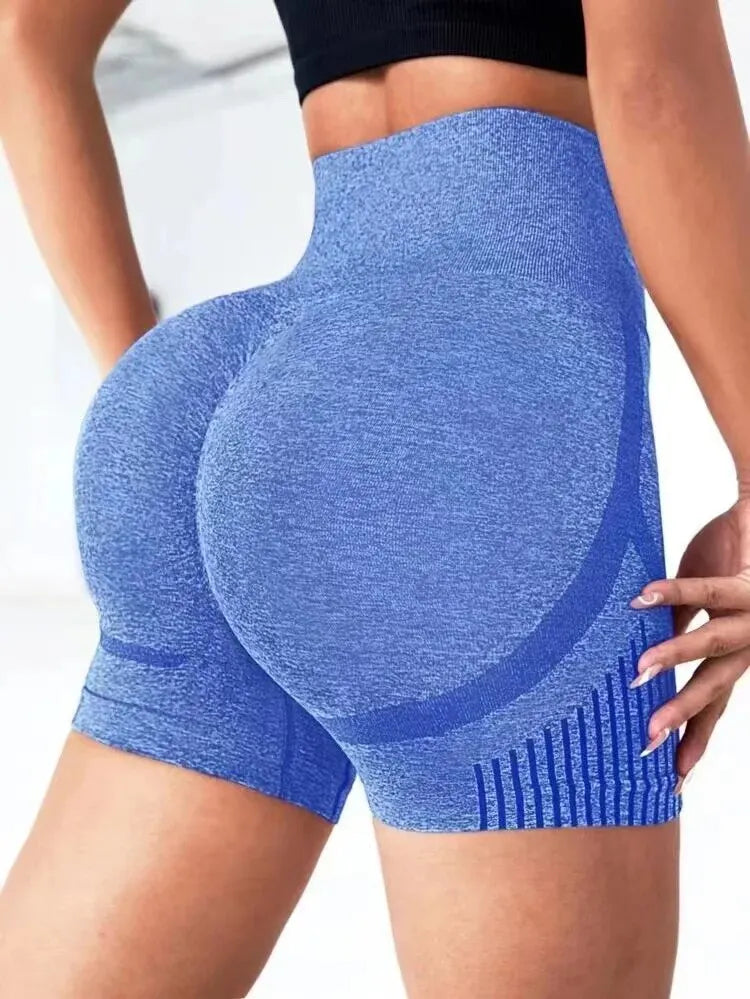 Women Yoga Shorts High Waist Workout