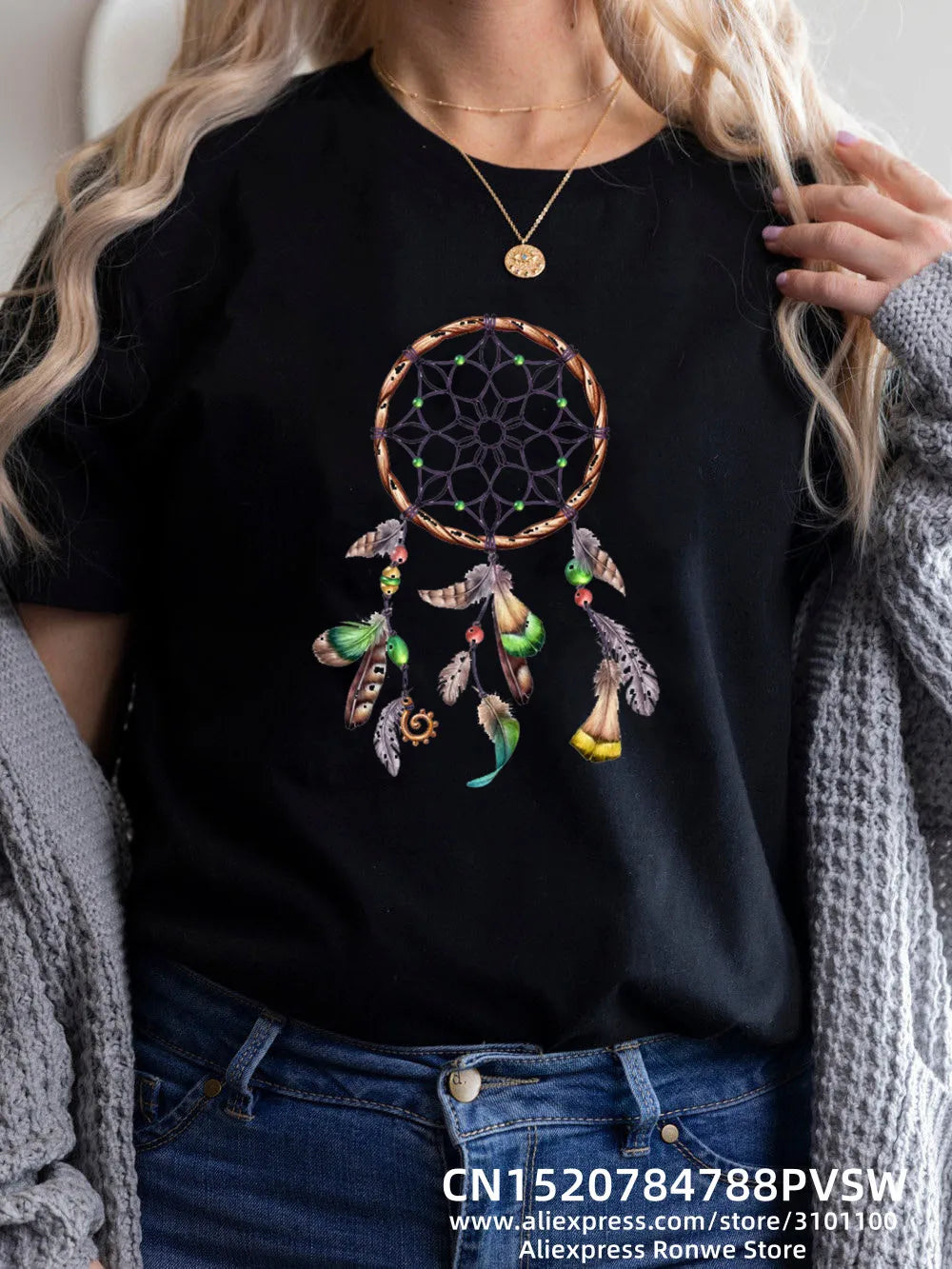 Flower Butterfly Women Print T-shirt