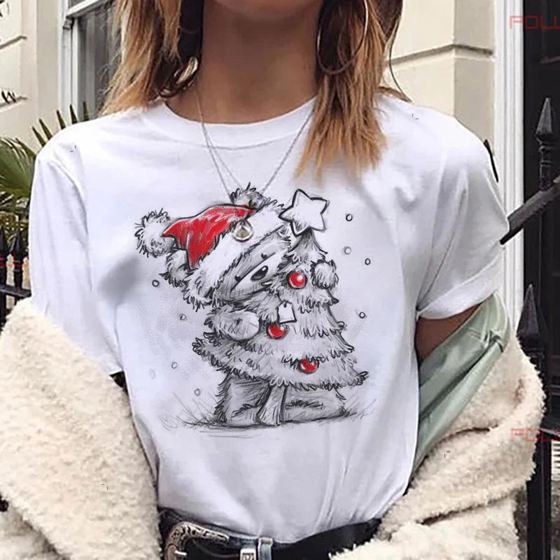 New Santa Claus Women T Shirt