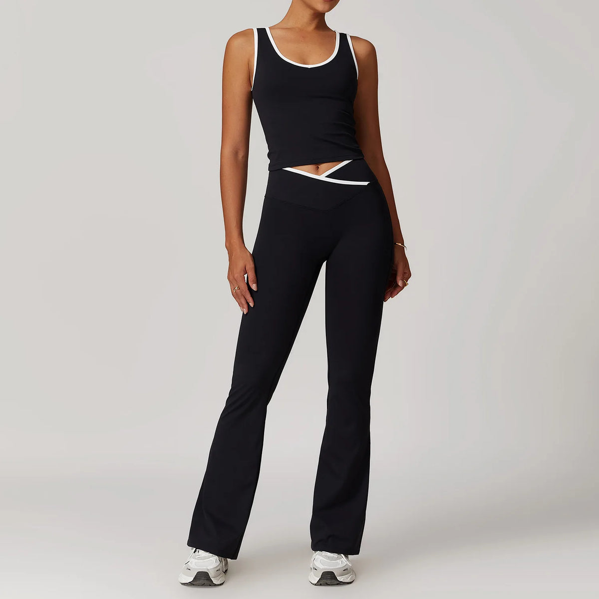 Women Clothes Yoga Set 2 Pieces Workout Outfits
