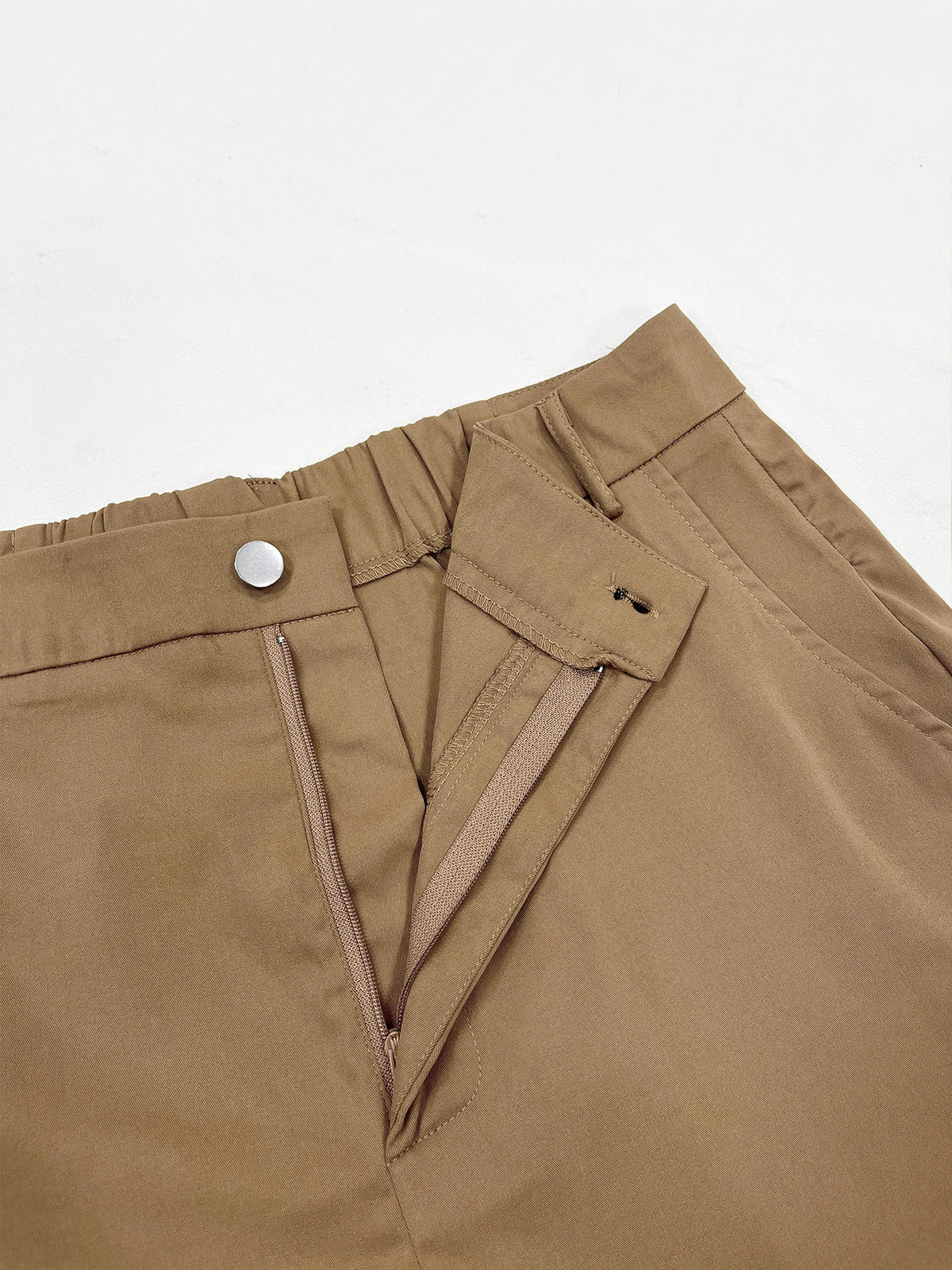 Women's Plain High Waist Cargo Pants