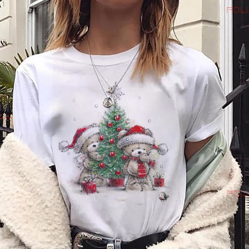New Santa Claus Women T Shirt