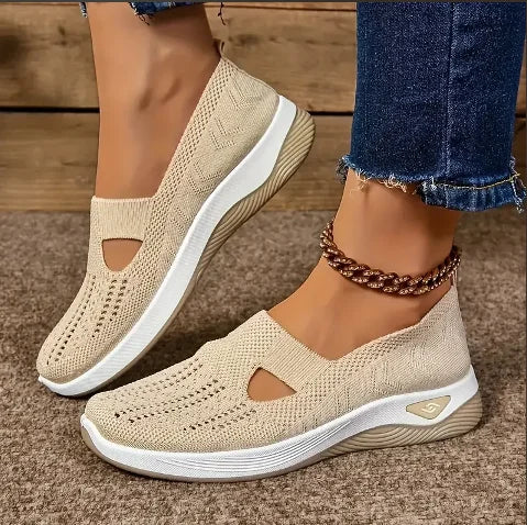 Women's shoes Solid Color Breathable Sneakers