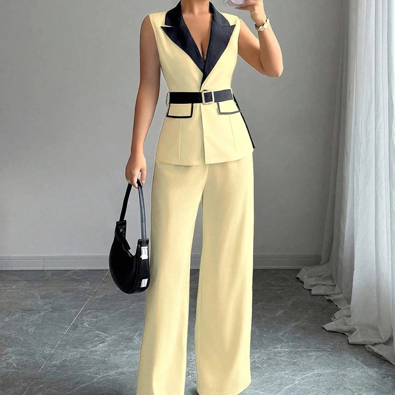 Women's Office Lady Ensemble Outfit