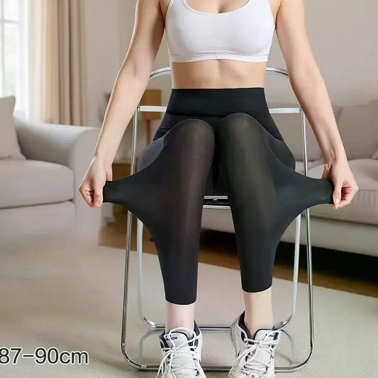 Summer Sunscreen High Waist Leggings