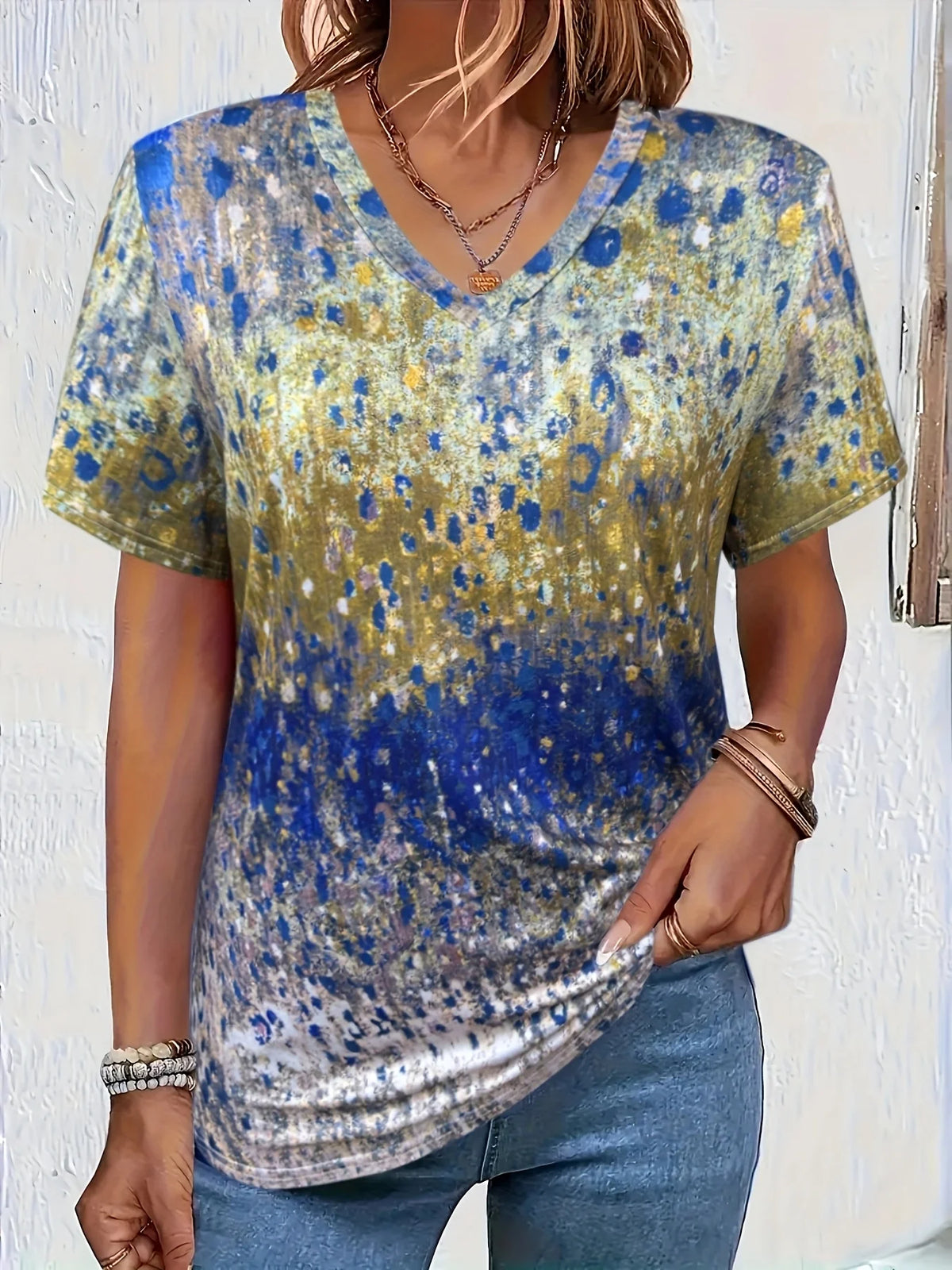 T-shirt women summer casual  T-shirt
