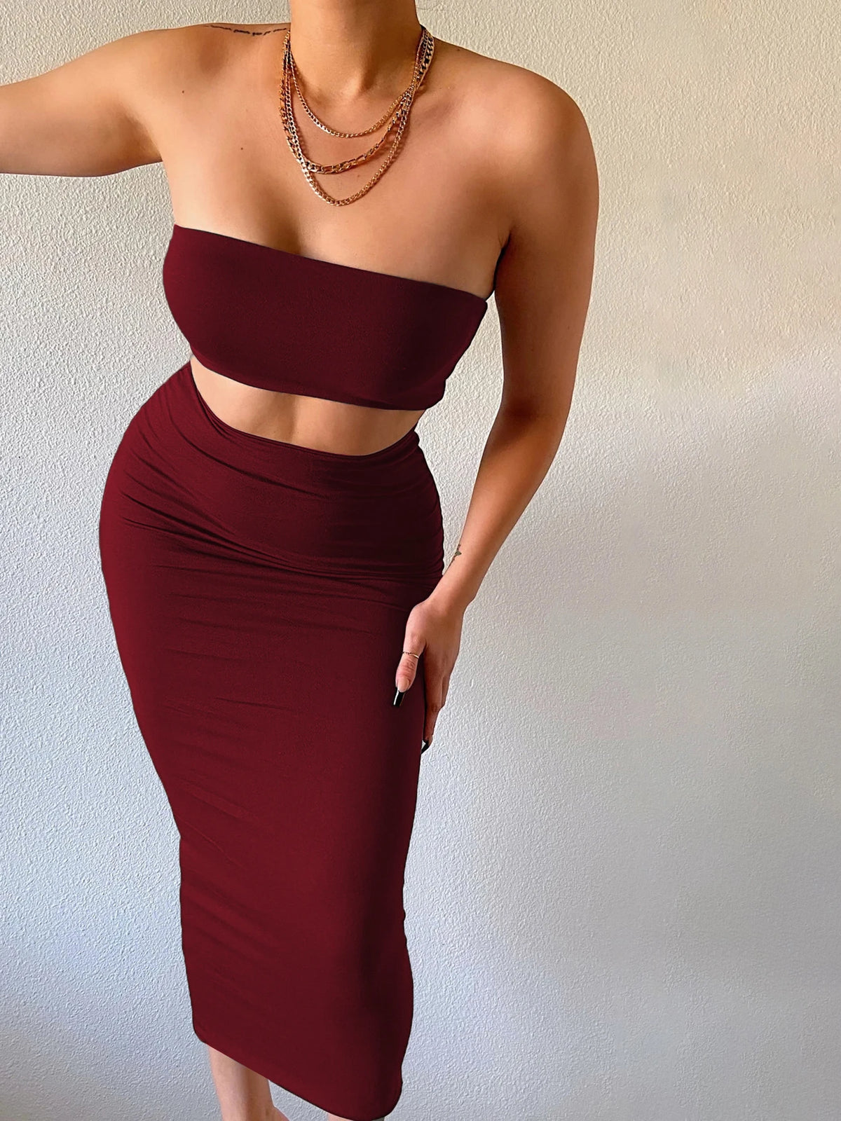 Hugcitar Women Elegant 2 Pcs Sets
