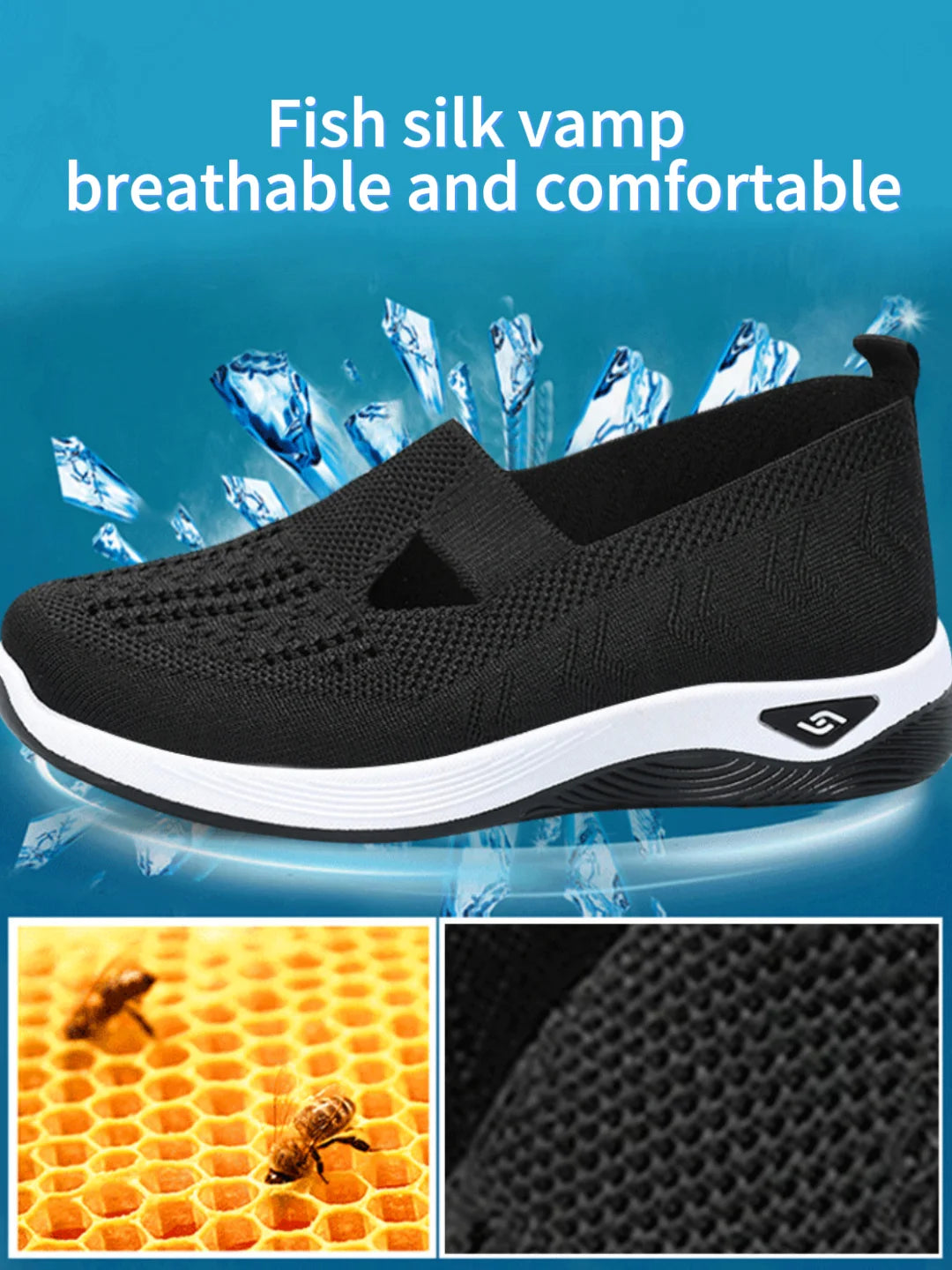 Women's shoes Solid Color Breathable Sneakers