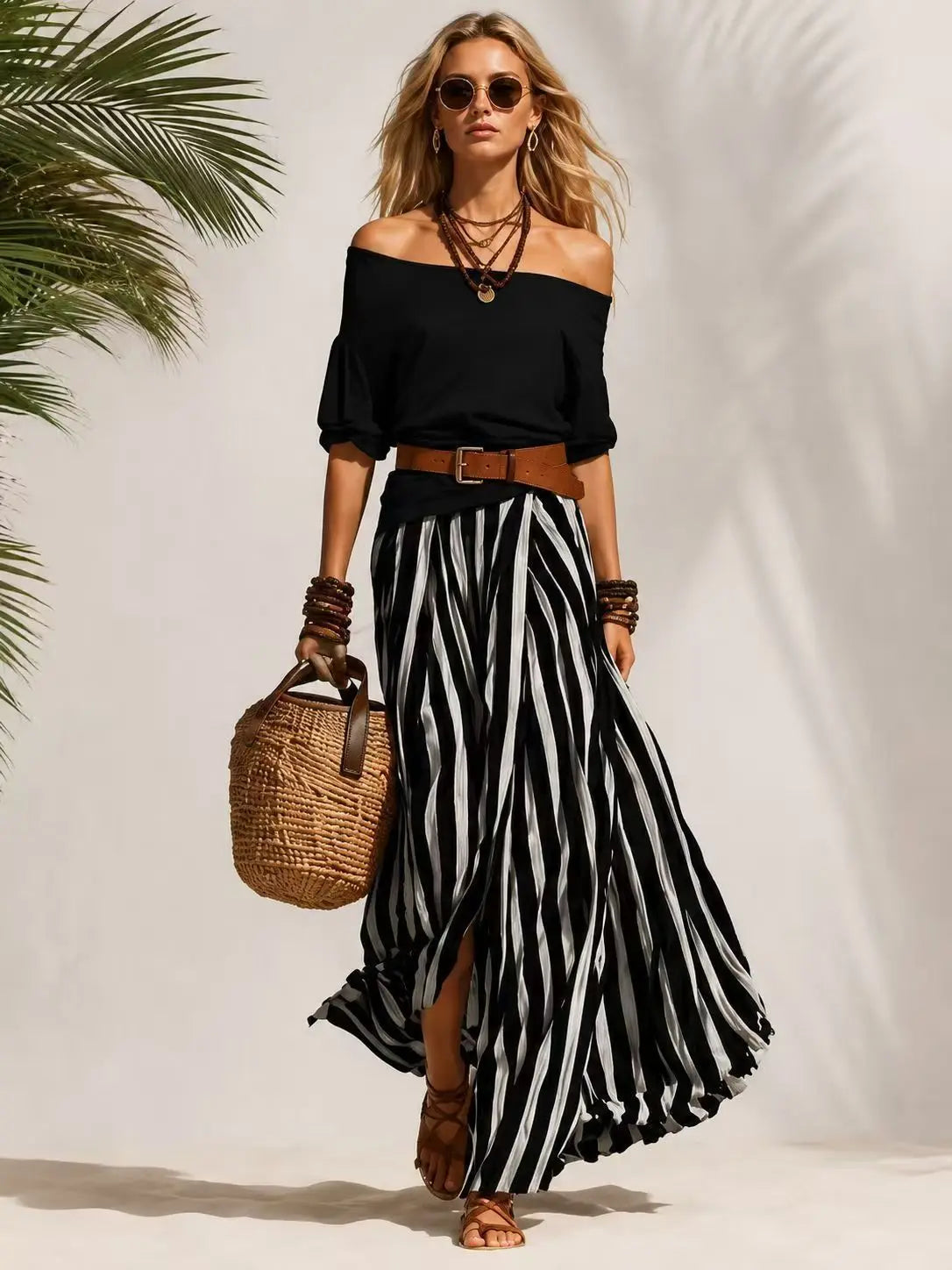 Women Multiple Colors Off Shoulder Puff Sleeve