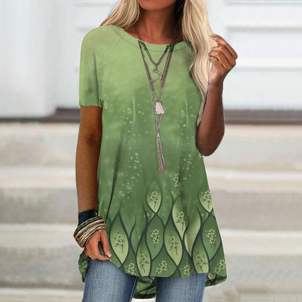 Floral T-Shirts Flower