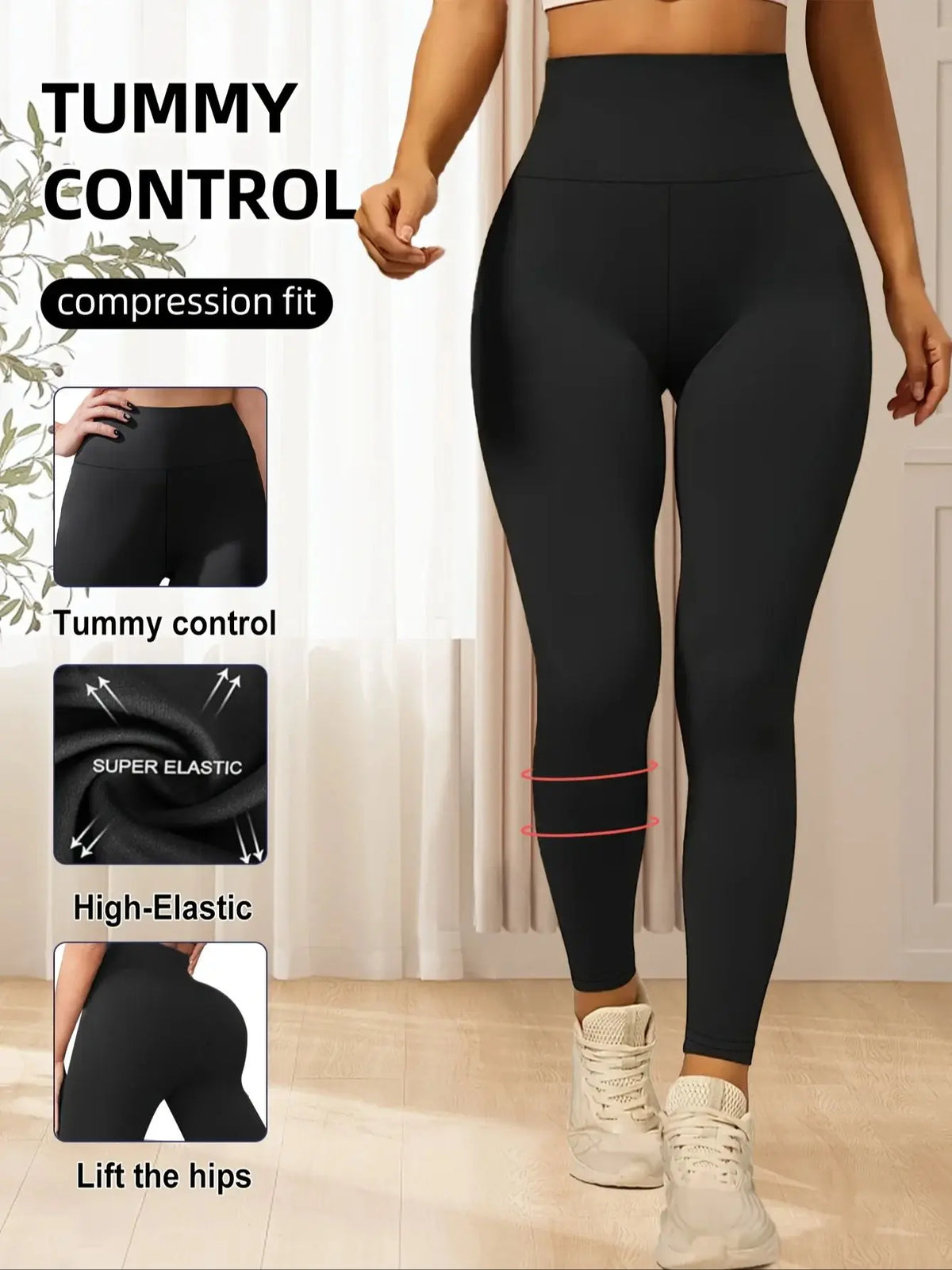 Womens High Waisted Leggings
