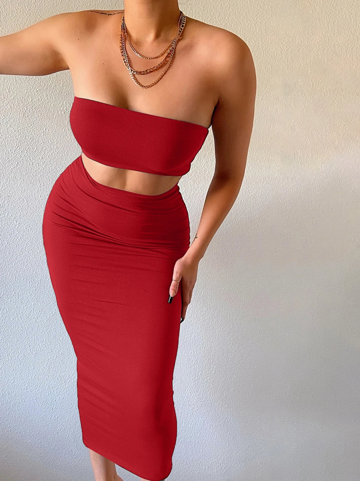 Hugcitar Women Elegant 2 Pcs Sets