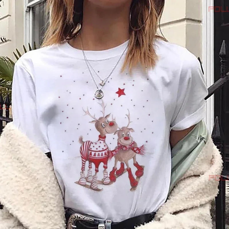 New Santa Claus Women T Shirt