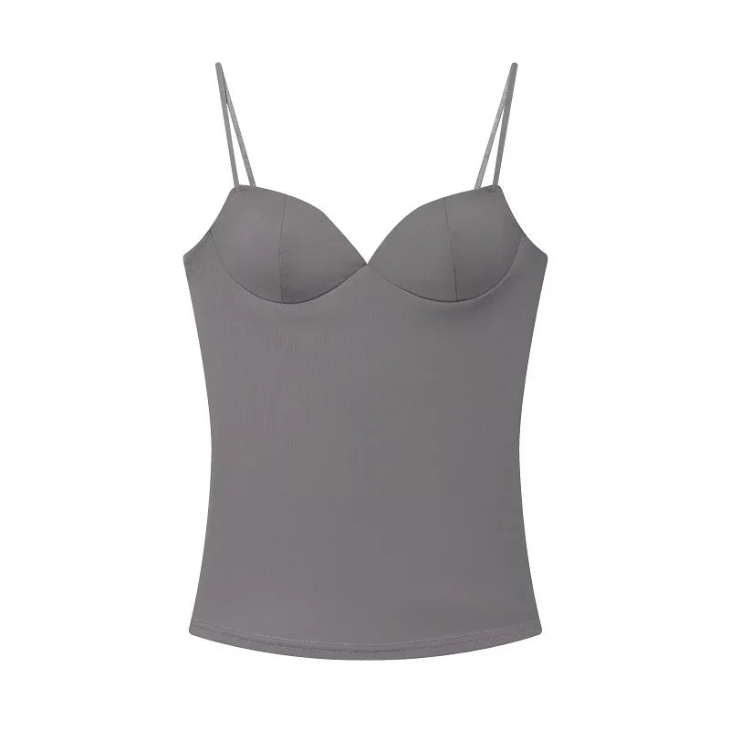 MUJER Sexy Corset Crop Top