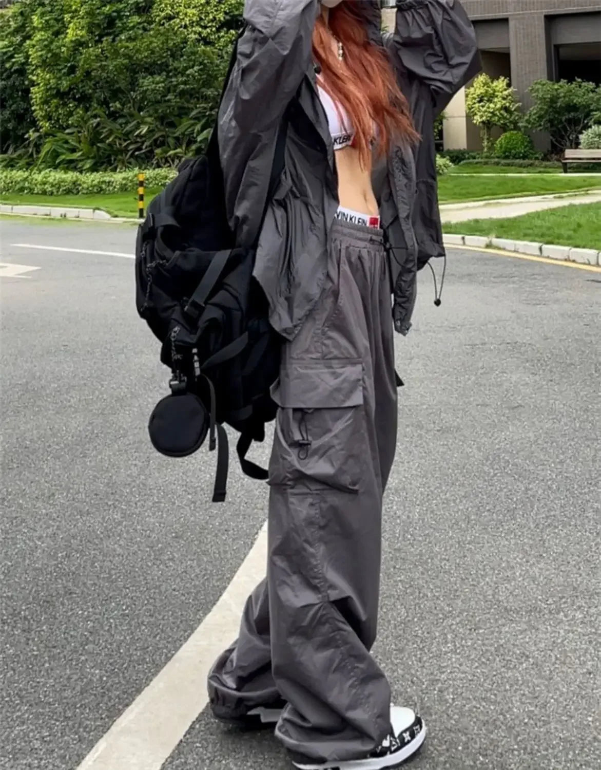 Women Casual Baggy Cargo Pants