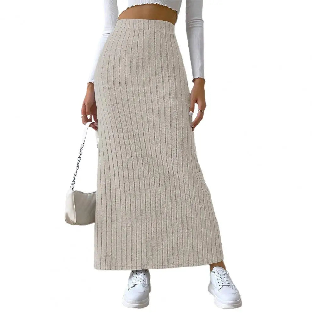 Fall Winter Skirt Knitted