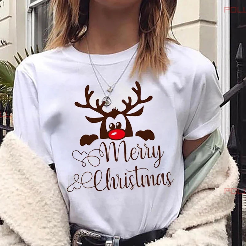 New Santa Claus Women T Shirt