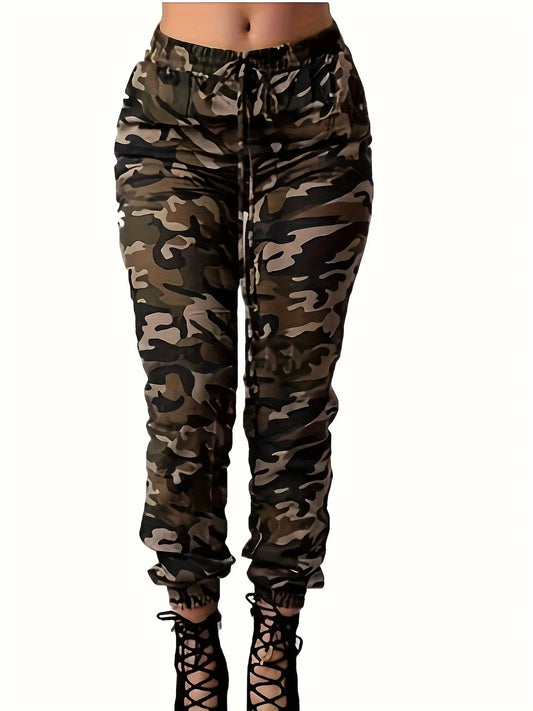 Women's Casual Camo Print
